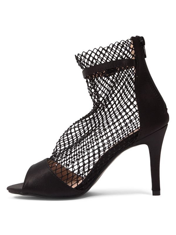 Chic by Lady Couture Ariana Mesh & Satin Sandals